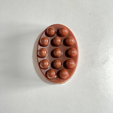 Massage soap with red clay