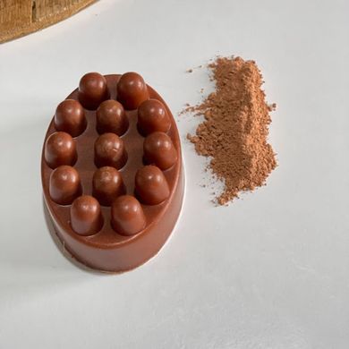 Massage soap with red clay